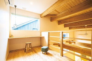 全館空調システムを導入
無垢材の温もりに
癒される心地いい家